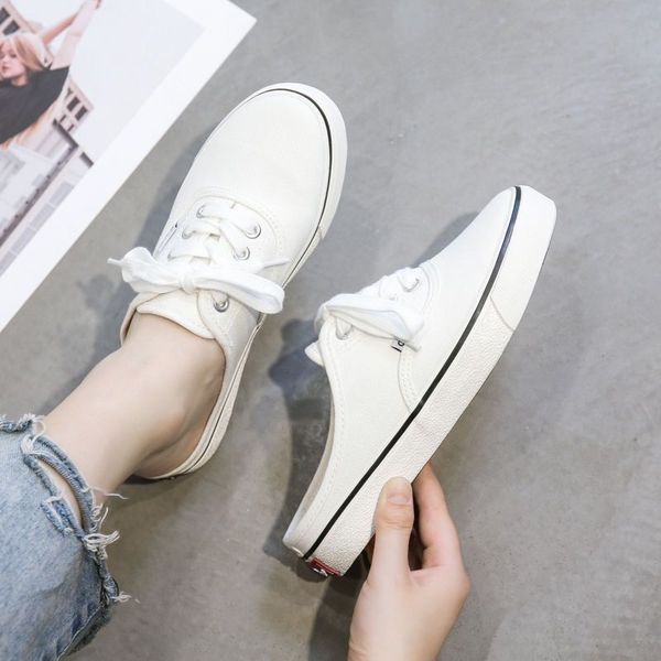 2020 women sandals summer shoes flats half slippers canvas shoes fashion sneakers woman flats mule plus size 35-40, Black
2020 women sandals summer shoes flats half slippers canvas shoes fashion sneakers woman flats mule plus size 35-40, Black