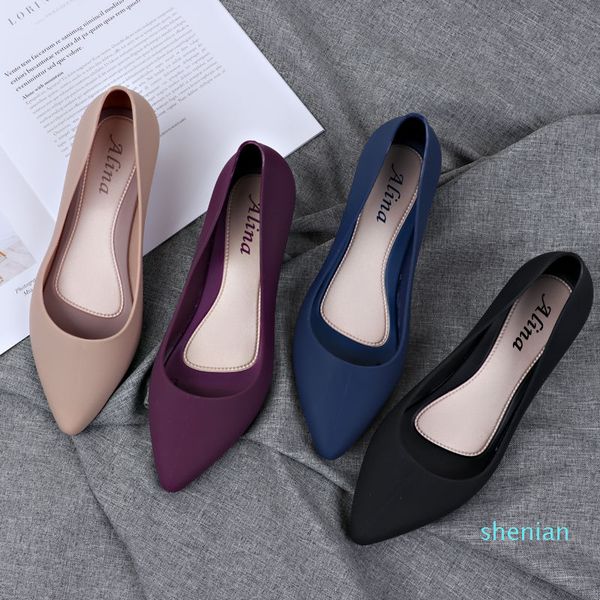 beach shoes women jelly sandals summer pointed-toe slip-on resin wedges sandals rain shoes size 36~41, Black
beach shoes women jelly sandals summer pointed-toe slip-on resin wedges sandals rain shoes size 36~41, Black