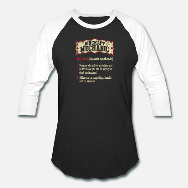 aircraft mechanic sarcastic definition t shirt men designing 100% cotton size s-3xl homme gift casual summer normal shirt
aircraft mechanic sarcastic definition t shirt men designing 100% cotton size s-3xl homme gift casual summer normal shirt