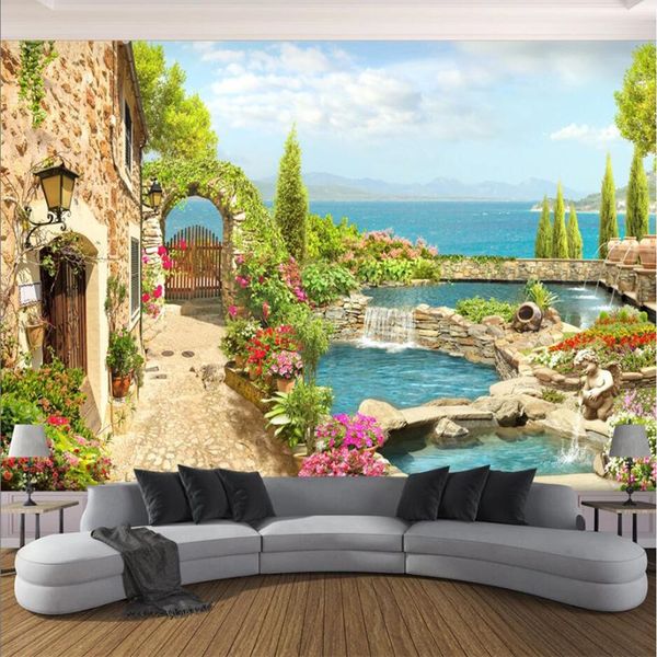 wallpapers custom european-style mediterranean garden landscape 3d po for living room bedroom mural wall papers home decor
wallpapers custom european-style mediterranean garden landscape 3d po for living room bedroom mural wall papers home decor