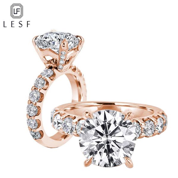 lesf 925 sterling silver 3ct round cut engagement rings sparkling zirconia wedding jewelry luxury pave single row ring for women, Golden;silver
lesf 925 sterling silver 3ct round cut engagement rings sparkling zirconia wedding jewelry luxury pave single row ring for women, Golden;silver