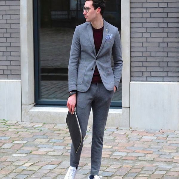 custom men suits grey suits for street business wedding classic blazer jacket tailor made smart casual terno formal 2 piece, White;black
custom men suits grey suits for street business wedding classic blazer jacket tailor made smart casual terno formal 2 piece, White;black