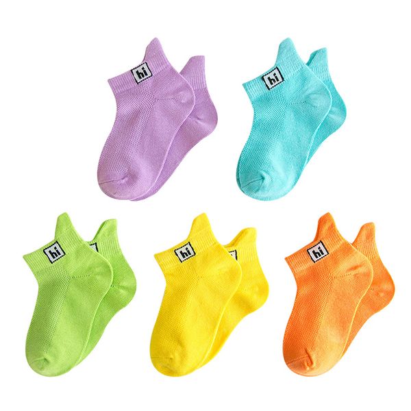 5 pairs children socks wholesale spring and summer hi letter boys girls thin cotton socks 1-12 years baby girl, Pink;yellow
5 pairs children socks wholesale spring and summer hi letter boys girls thin cotton socks 1-12 years baby girl, Pink;yellow