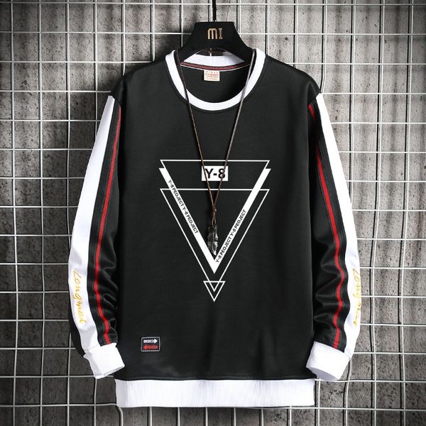 The new autumn 2020 men's long-sleeved hoodie European and American men's casual jacket base coat long-sleeved collar pure cotton hoodie 
The new autumn 2020 men's long-sleeved hoodie European and American men's casual jacket base coat long-sleeved collar pure cotton hoodie