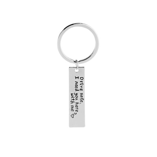 drive safe i need you here with me key chains statement car key ring for lover husband car key finder heart keyrings for driver, Slivery;golden
drive safe i need you here with me key chains statement car key ring for lover husband car key finder heart keyrings for driver, Slivery;golden