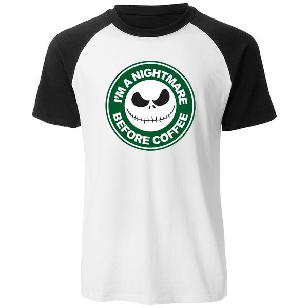 i'm a the nightmare before coffee print t-shirt men jack lantern halloween hip hop streetwear tee man summer cotton t shirt
i'm a the nightmare before coffee print t-shirt men jack lantern halloween hip hop streetwear tee man summer cotton t shirt