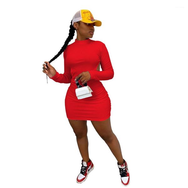 color fashion vestidos bodycon dress womens clothing designer luxury womens dress long sleeve backless solid, Black;gray
color fashion vestidos bodycon dress womens clothing designer luxury womens dress long sleeve backless solid, Black;gray