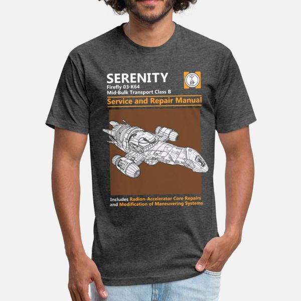 serenity service and repair manual t shirt men design cotton euro size s-3xl formal fit breathable spring letters shirt
serenity service and repair manual t shirt men design cotton euro size s-3xl formal fit breathable spring letters shirt