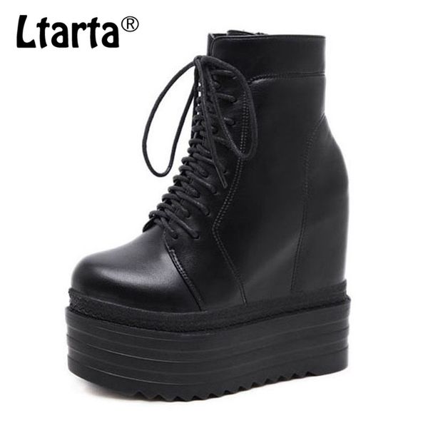 ltarta 2020 new women fashion platfrom boots fashionable women's shoes muffins thick soles sloping boot high-heeled boots, Black
ltarta 2020 new women fashion platfrom boots fashionable women's shoes muffins thick soles sloping boot high-heeled boots, Black