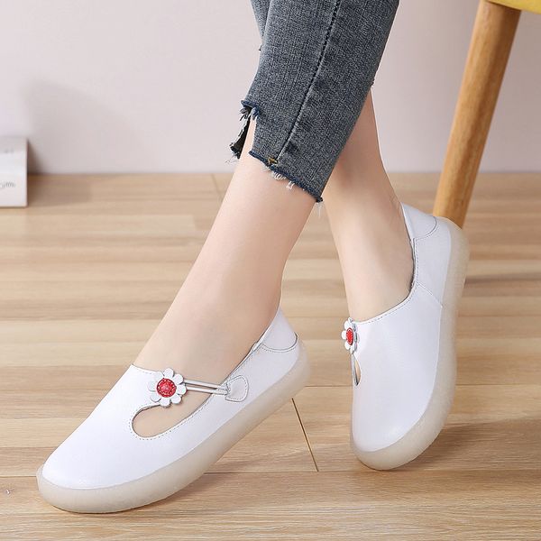 women loafers 2020 summer genuine leather flats shoes with holes slip on casual flat woman loafers ballerina shoes 7989, Black
women loafers 2020 summer genuine leather flats shoes with holes slip on casual flat woman loafers ballerina shoes 7989, Black