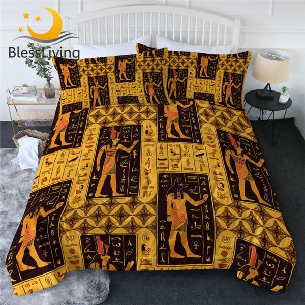 BlessLiving Ancient Comforter Set Egyptian Gods Bedding Hieroglyphs 3 Piece Thin Duvet King Size Retro Summer Quilt Set Dropship
BlessLiving Ancient Comforter Set Egyptian Gods Bedding Hieroglyphs 3 Piece Thin Duvet King Size Retro Summer Quilt Set Dropship