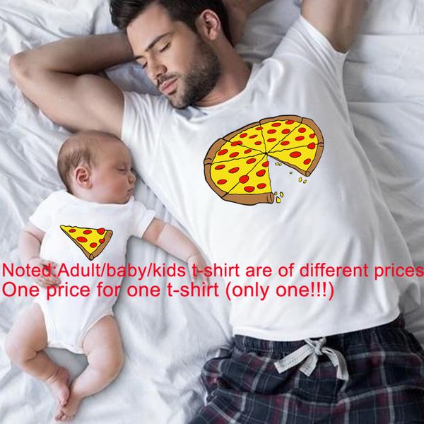 family matching clothes father mother daughter son pizza t-shirt clothes dad mom and me baby tshirt the price of a piece clothes, Blue
family matching clothes father mother daughter son pizza t-shirt clothes dad mom and me baby tshirt the price of a piece clothes, Blue
