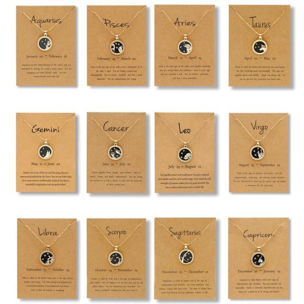 pendant necklaces wholesale drop 12 horoscope zodiac sign gold necklace leo scorpio constellations jewelry, Silver
pendant necklaces wholesale drop 12 horoscope zodiac sign gold necklace leo scorpio constellations jewelry, Silver