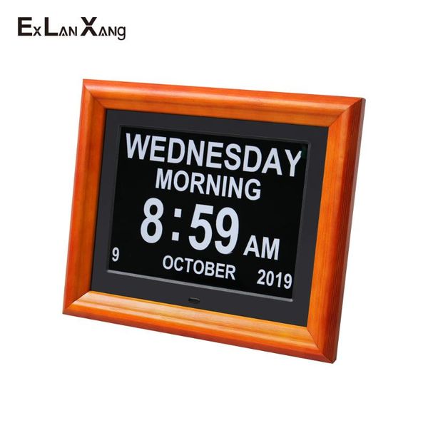digital po frames 8 inch electronic lcd big character elderly screen reminder alarm clock frame christmas gift
digital po frames 8 inch electronic lcd big character elderly screen reminder alarm clock frame christmas gift