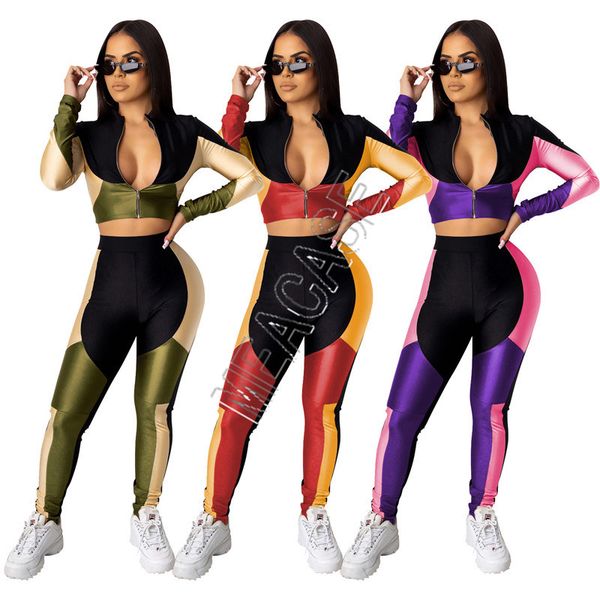 женщины tracksuit мода лоскутной zip jacket coat эпикировка блок legging штаны пот костюм из двух частей спортивного костюма продажи одежды, White
женщины tracksuit мода лоскутной zip jacket coat эпикировка блок legging штаны пот костюм из двух частей спортивного костюма продажи одежды, White
