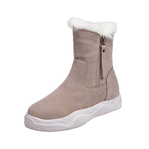 2020 new flat shoes womans boots cotton shoes woman round head solid color side zipper fashion women's winter boots size 35-40, Black
2020 new flat shoes womans boots cotton shoes woman round head solid color side zipper fashion women's winter boots size 35-40, Black