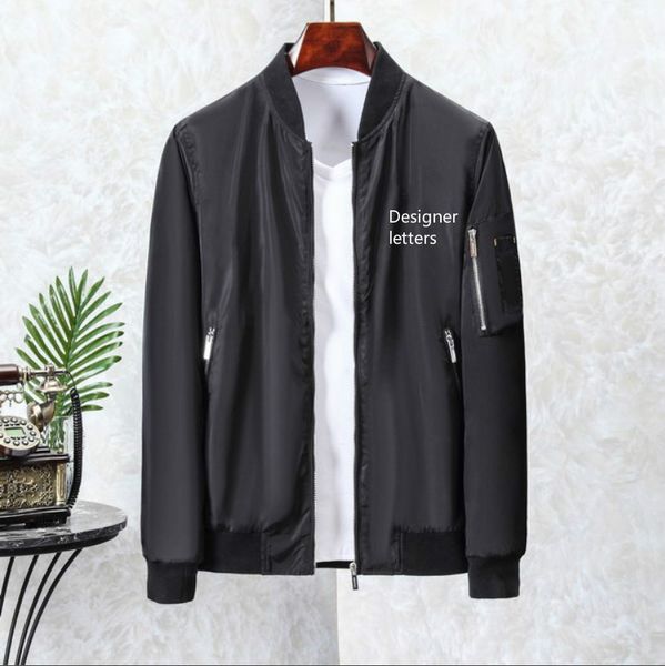 Men's jacket fashion spring autumn winter 2020 new sports casual jacket stand collar trend letter zipper popular clothes size M-2XL-
Men's jacket fashion spring autumn winter 2020 new sports casual jacket stand collar trend letter zipper popular clothes size M-2XL-