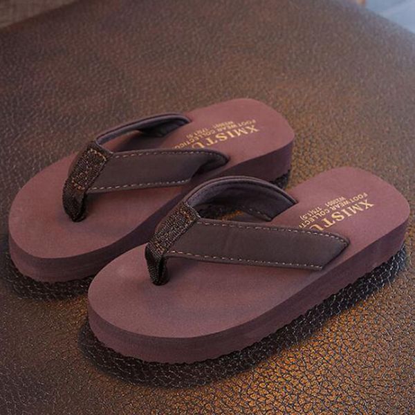 girls slippers kids beach flip flops fashion comfortable casual sandals women home shoesflat soft bottom children slippers s507, Black;grey
girls slippers kids beach flip flops fashion comfortable casual sandals women home shoesflat soft bottom children slippers s507, Black;grey