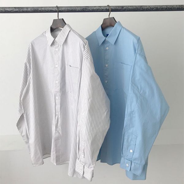hip-hip casaul lovers adererror striped shirts men women light blue ader error long sleeve shirts, White;black
hip-hip casaul lovers adererror striped shirts men women light blue ader error long sleeve shirts, White;black