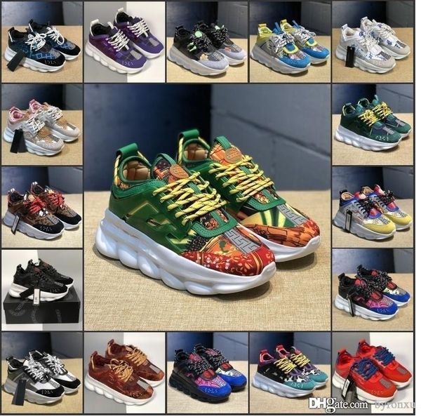 chain reaction mens luxury designer shoes 2020 women casual medusa suede air dress trainers classic chaussures white sports sneakers 36-45, Black
chain reaction mens luxury designer shoes 2020 women casual medusa suede air dress trainers classic chaussures white sports sneakers 36-45, Black