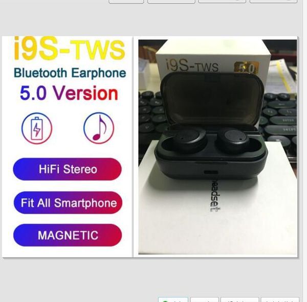 dhl stock wireless bluetooth headphones i9s tws v5.0 stereo cell phone earphones sports headphone i12 i7mini i7s
dhl stock wireless bluetooth headphones i9s tws v5.0 stereo cell phone earphones sports headphone i12 i7mini i7s