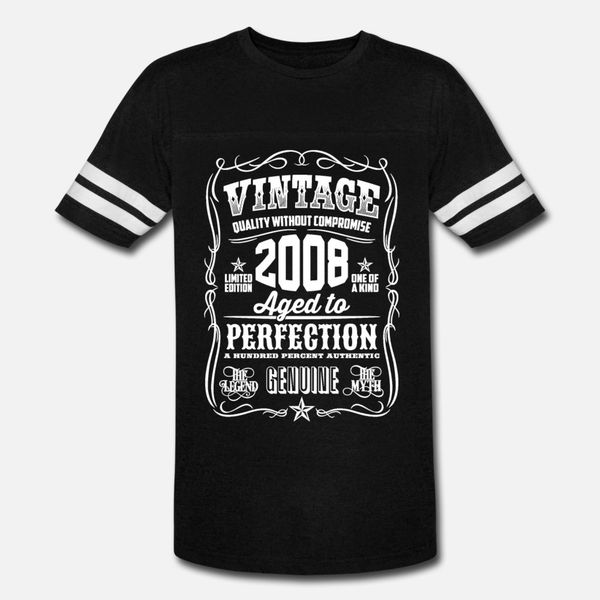 vintage 2008 aged to perfection white print t shirt men custom cotton round neck slim cute humor summer cool shirt
vintage 2008 aged to perfection white print t shirt men custom cotton round neck slim cute humor summer cool shirt