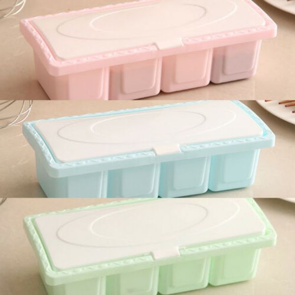 1 set seasoning box condiment storage bottle container rack spice jar 4 cells useful multi-functional holder
1 set seasoning box condiment storage bottle container rack spice jar 4 cells useful multi-functional holder