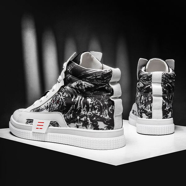 2020 new couple graffiti high shoes for men casual walking shoes men trainers zapatillas hombre scarpe uomo men's sneakers, Black
2020 new couple graffiti high shoes for men casual walking shoes men trainers zapatillas hombre scarpe uomo men's sneakers, Black