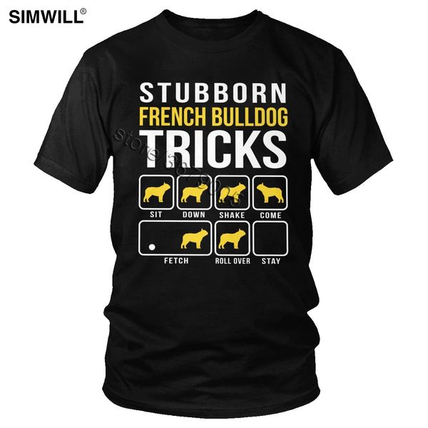 novelty new arrival t-shirts men cotton french bulldog stubborn tricks t shirts short sleeve dog lover casual tee clothing
novelty new arrival t-shirts men cotton french bulldog stubborn tricks t shirts short sleeve dog lover casual tee clothing