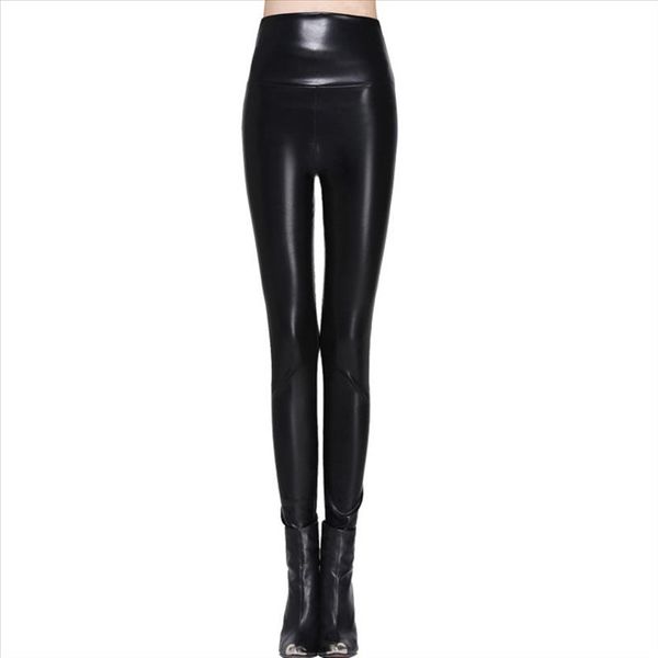 women leggings faux leather slim leggings plus size high elasticity pants leggins s leather boots leggings, Black
women leggings faux leather slim leggings plus size high elasticity pants leggins s leather boots leggings, Black