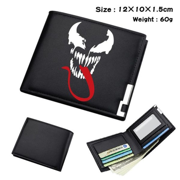venom cosplay pu leather short wallet card holder coin purse money bag gift, Red;black
venom cosplay pu leather short wallet card holder coin purse money bag gift, Red;black