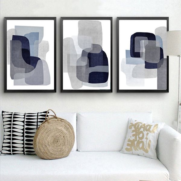 scandinavian style abstract wall art blue and gray canvas painting blue abstract art wall picture for living room decor
scandinavian style abstract wall art blue and gray canvas painting blue abstract art wall picture for living room decor
