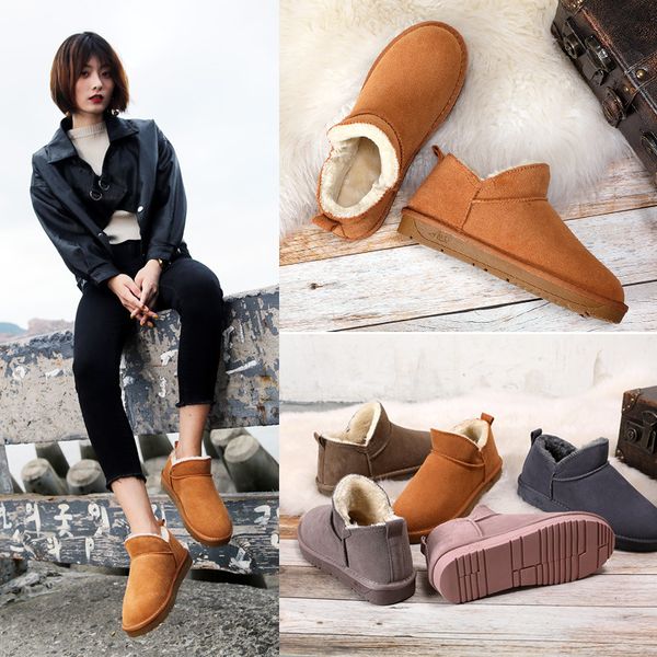 leather snow boots female short tube one foot winter thick snow cotton boots korean version of the wild student flat bread shoes, Black
leather snow boots female short tube one foot winter thick snow cotton boots korean version of the wild student flat bread shoes, Black