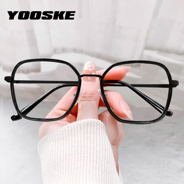 yooske anti blue-ray computer glasses women metal eyeglasses frames men oversized transparent optical myopia frame, White;black
yooske anti blue-ray computer glasses women metal eyeglasses frames men oversized transparent optical myopia frame, White;black