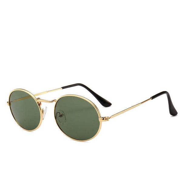 women men metal small frame sunglasses retro oval frame sunglasses, White;black
women men metal small frame sunglasses retro oval frame sunglasses, White;black