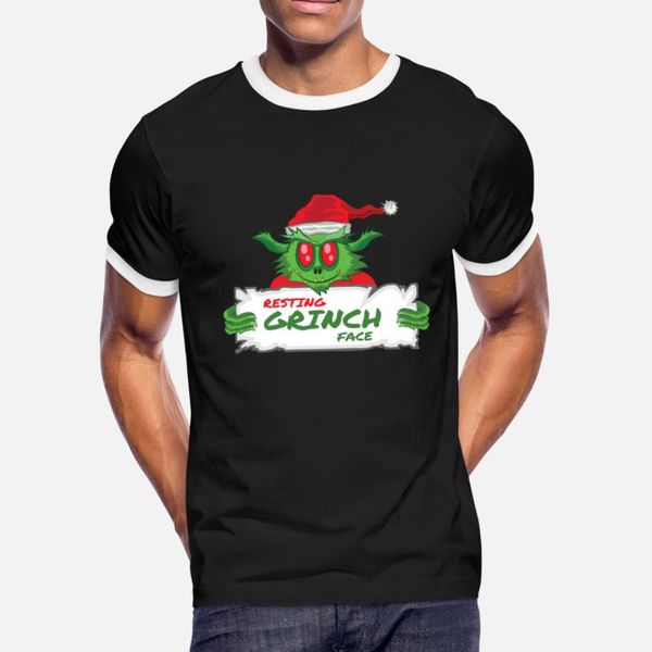 resting grinch face christmas humor t shirt men knitted 100% cotton round neck outfit interesting building summer style natural shirt
resting grinch face christmas humor t shirt men knitted 100% cotton round neck outfit interesting building summer style natural shirt