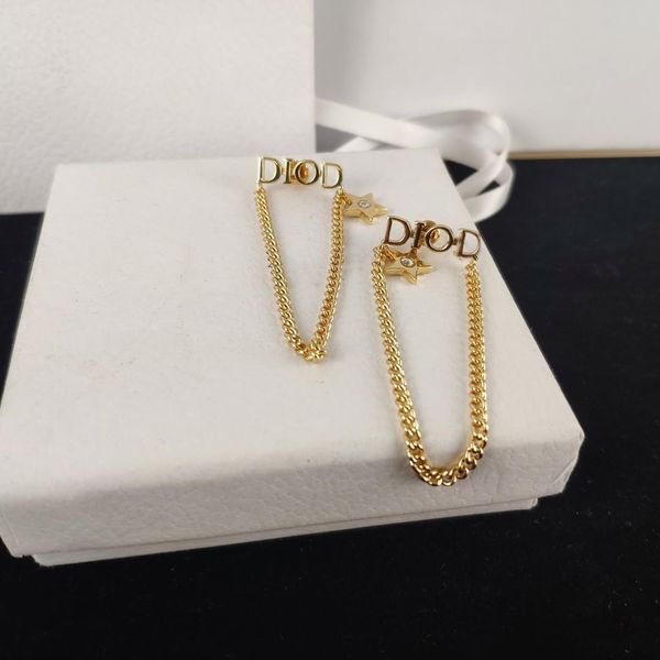 european and american fashion personality letter star single diamond designer earrings luxury designer jewelry women earrings, Golden
european and american fashion personality letter star single diamond designer earrings luxury designer jewelry women earrings, Golden