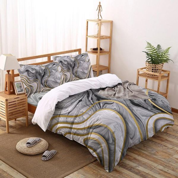 marble texture white lines material printed duvet cover set 4 piece bedding set home textile customizable
marble texture white lines material printed duvet cover set 4 piece bedding set home textile customizable