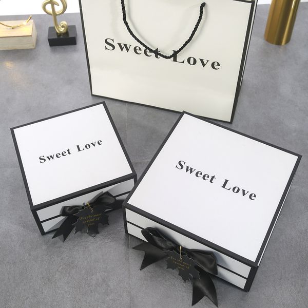 european and american birthday gift box couple packing box korean version card empty exquisite big gift jewelry, Pink;blue
european and american birthday gift box couple packing box korean version card empty exquisite big gift jewelry, Pink;blue