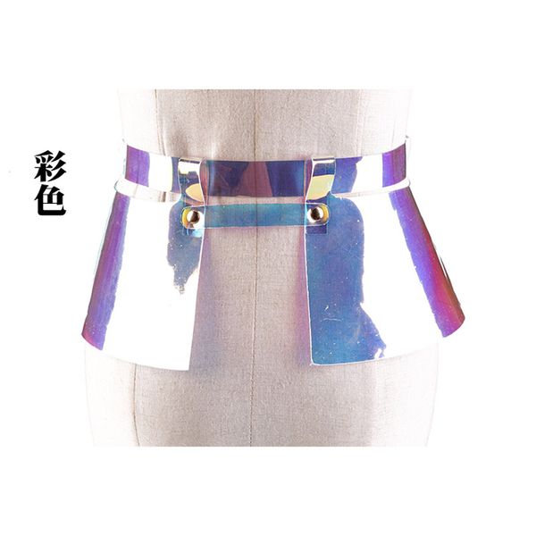 new luxury women laser pvc transparent waistband skirt wide belt accessories corset fetish bondage dress straps girl waist belt, Black;brown
new luxury women laser pvc transparent waistband skirt wide belt accessories corset fetish bondage dress straps girl waist belt, Black;brown