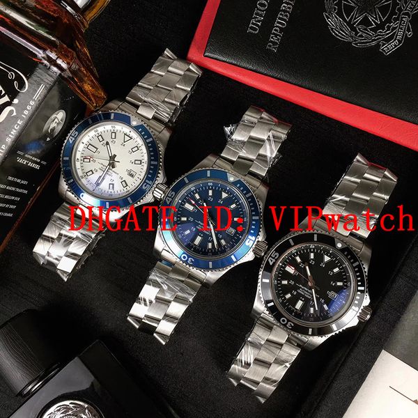 mens watches movement 43mm steel strap mens watches 1, Slivery;brown