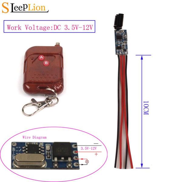 remote controlers sleeplion no sound low power 3.7v-12v micro switch light 12v 9v 7.4v 6v 5v 3.7v relay on off transmitter receiver
remote controlers sleeplion no sound low power 3.7v-12v micro switch light 12v 9v 7.4v 6v 5v 3.7v relay on off transmitter receiver