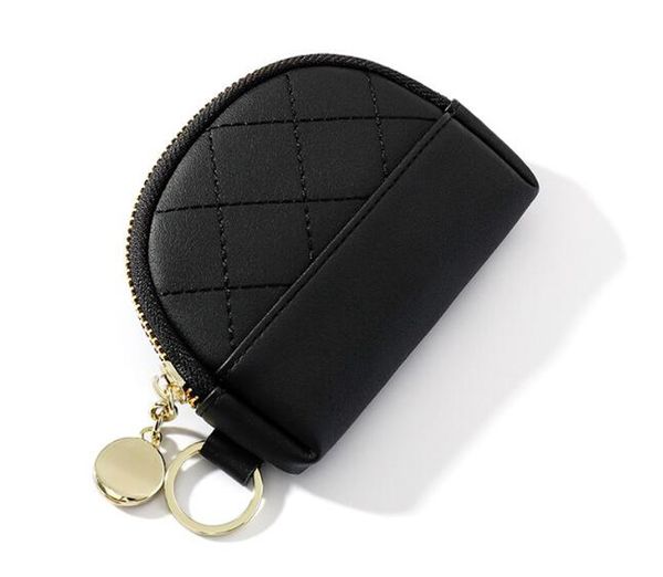 50pcs coin purses women pu cute semicircle plain min zipper wallet mix color, Red;black
50pcs coin purses women pu cute semicircle plain min zipper wallet mix color, Red;black