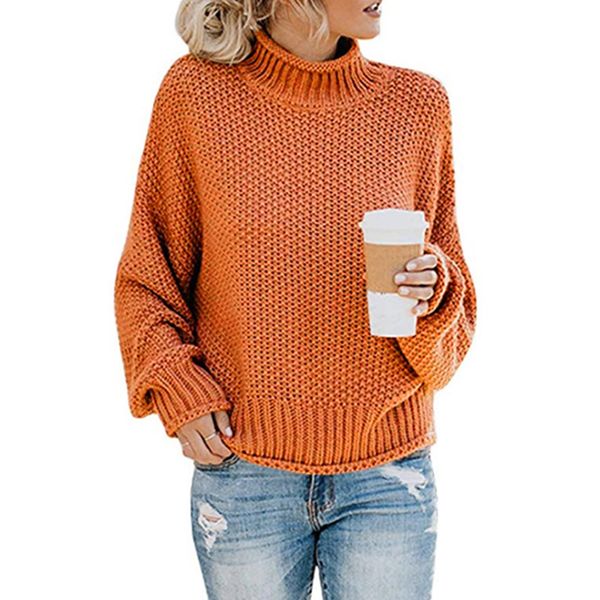 women swearter casual turtleneck full sleeve simple jumper clothes loose casual warm autumn knitted pullovers, White;black
women swearter casual turtleneck full sleeve simple jumper clothes loose casual warm autumn knitted pullovers, White;black