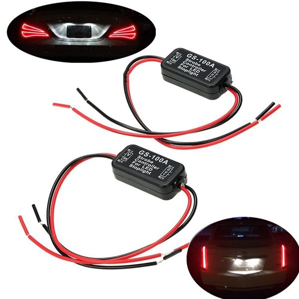 auto car 12v gs-100a led high position brake tail slight strobe flash flashing controller box led lights
auto car 12v gs-100a led high position brake tail slight strobe flash flashing controller box led lights