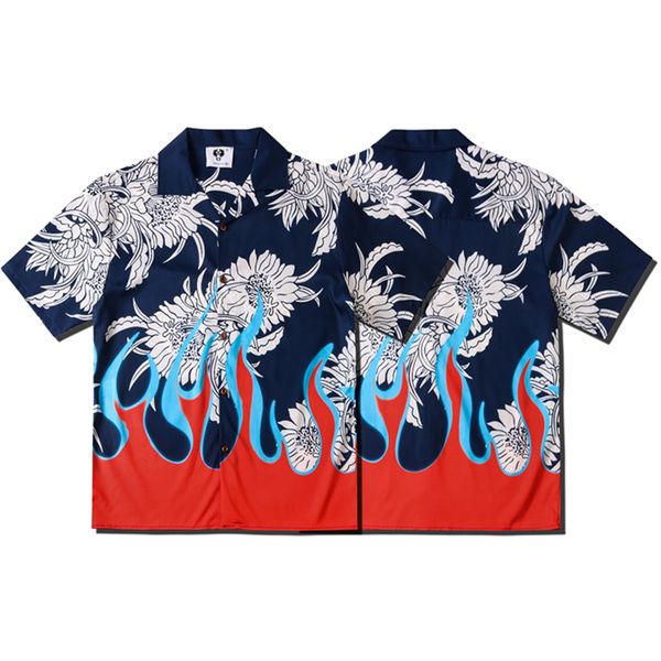 europe spring summer men women cool chinese style shirt fire east daisy marguerite short sleeve shirt casual hip hop designer tee, White;black
europe spring summer men women cool chinese style shirt fire east daisy marguerite short sleeve shirt casual hip hop designer tee, White;black