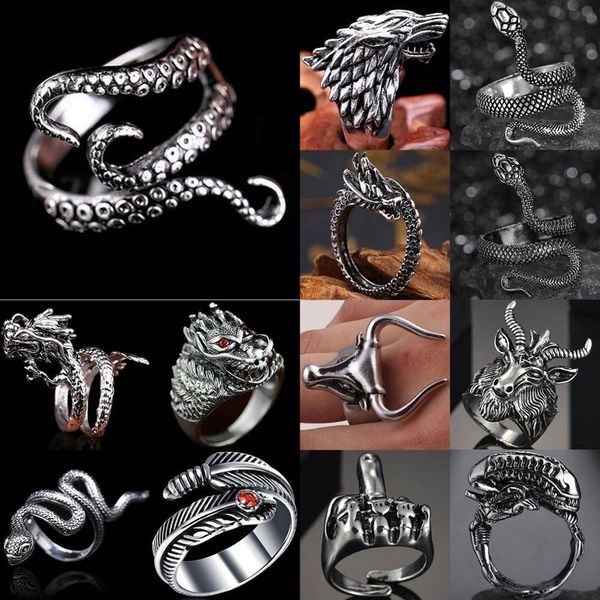 cool gothic deep sea squid ocs ring vintage wolf/deer/leaf/superman/dargon/snake rings halloween anillo hombre bijoux
cool gothic deep sea squid ocs ring vintage wolf/deer/leaf/superman/dargon/snake rings halloween anillo hombre bijoux
