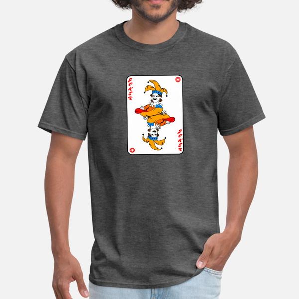 joker playing card t shirt men custom short sleeve s-3xl male graphic comical spring unique shirt, White;black
joker playing card t shirt men custom short sleeve s-3xl male graphic comical spring unique shirt, White;black