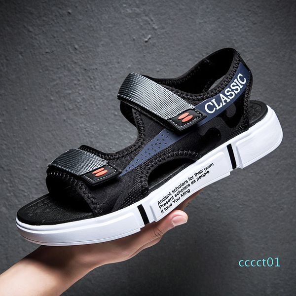 england style men fashion beach summer shoes outdoors seaside dress mesh sandals flat platform shoe man sandal sandalias sandale ct1, Black
england style men fashion beach summer shoes outdoors seaside dress mesh sandals flat platform shoe man sandal sandalias sandale ct1, Black