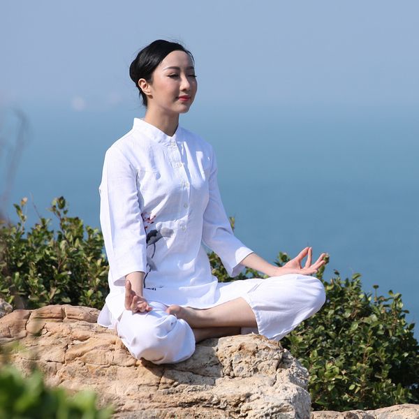 women tai chi martial arts kungfu uniforms linen printed quickly dry yoga sweatshirt+pant jogger casual fitness set activewear, White;red
women tai chi martial arts kungfu uniforms linen printed quickly dry yoga sweatshirt+pant jogger casual fitness set activewear, White;red